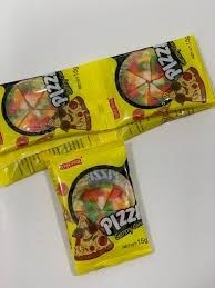 پاستیل پیتزا با طعم میوه ای باکس 40 عددی pizza gummy pizza gummy