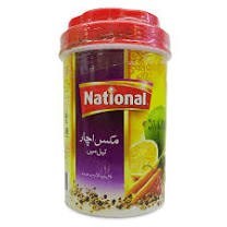 ترشی انبه مخلوط روغنی نشنال پاکستانی 1000 گرمی/National mixed pickle in oil