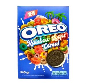 کورن فلکس میوه ای اورئو رنگین کمانی (340 گرم) oreo