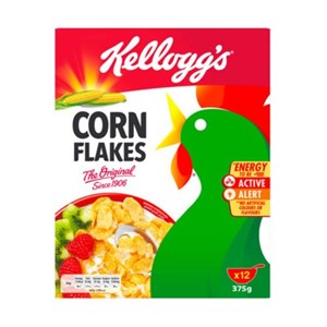 کورن فلکس میوه ای خروس اورجینال کلاگز 375 گرمی kelloggs kelloggs