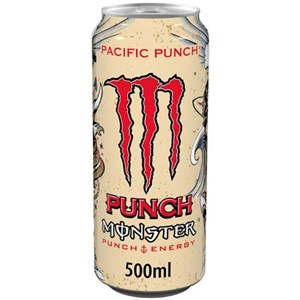 نوشیدنی انرژی زا پسیفیک پانچ 500 میل مانستر – monster باکس ۱۲ تایی
