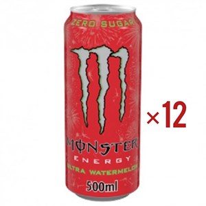 انرژی زا مانستر انگلیسی پونصد میلی لیتر رنگ قرمز رژیمی monster