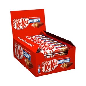 شکلات کیت کت چانکی باکس ۱۲ عددی kitkat chunky