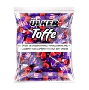 تافی پذیرایی اولکر با طعم تمشک و توت سیاه ( یک کیلو) ulker ulker