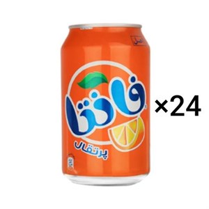نوشیدنی نوشابه فانتا باکس ۲۴ عددی (330 میل)  fanta