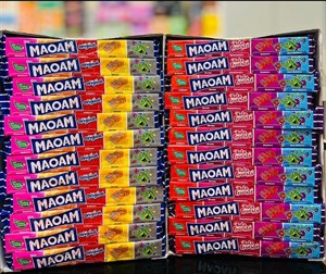 تافی میوه‌ای مائوام MAOAM بسته 5 تایی باکس 48 تایی