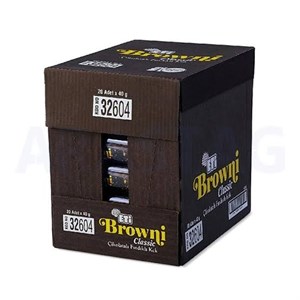 کیک شکلاتی اتی براونی کلاسیک Eti Browni Clasic با مغز فندق 40 گرم بسته 20عددی