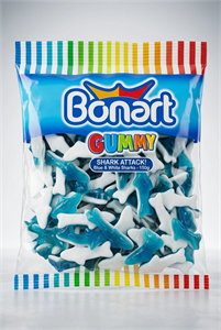 پاستیل یک کیلویی بونارت مدل ماهی محصول ترکیه Bonart
