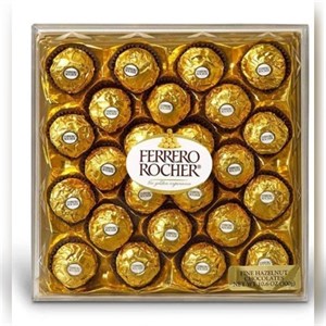 شکلات کادویی فندقی فررو روچر 24 عددی 300 گرم ferrero rocher