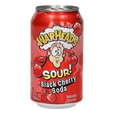 نوشیدنی ترش وارهدز گیلاس 355 میل  soda black cherry