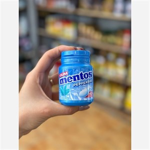 آدامس بدون شکر نعنا تند منتوس (56 گرم) mentos peppermint
