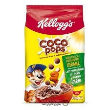 کورن فلکس شکلاتی کوکوپاپس برند کلاگز ۴۵۰ گرم coco pops coco pops kellogg's