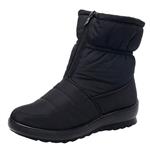 GIFC Fashion Women's Winter Waterproof Martin Short Snow Boots Ladies Footwear Warm Shoes