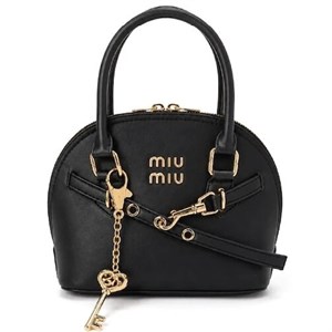 کیف miu miu وارداتی چرم مشکی / میو میو
