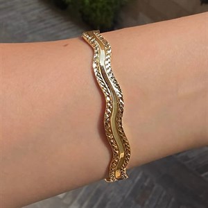 دستبند النگویی تراش ژوپینگ
