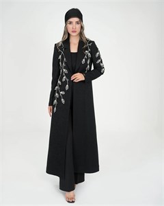 مانتو بلند ژاکارد آمیتا