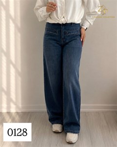 شلوار جین بگ زنانه کد 0128