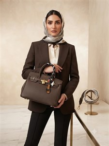کیف زنانه دوشی هرمس بزرگ کد 200120 گالری روژانو قسطی