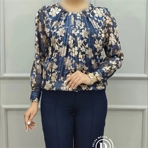 شومیز طرح دار جانا 3038
