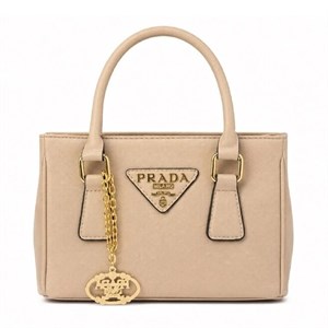 کیف وارداتی PRADA چرم کرم کوچک / پرادا