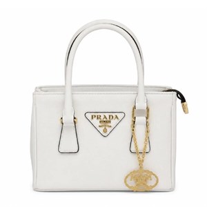 کیف وارداتی PRADA چرم سفید ای کوچک / پرادا