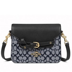 کیف وارداتی COACH چرم مشکی کوچک / کووچ