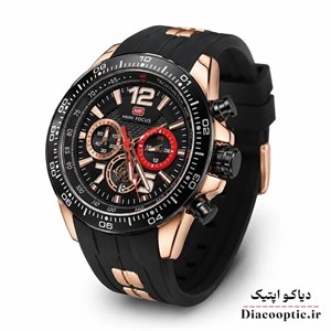 ساعت مچی مردانه موتور ژاپن برنت مینی فوکوس سه موتور مدل Mf0290G.04 بند رابر