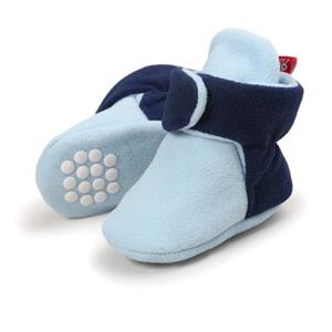 Sunny Unisex Baby Boys Girls Fleece Booties with Anti Slip Bottom Newborn Infant Warm Winter Socks First Walker Shoes 