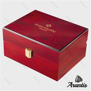 خرید جعبه چوبی ساعت پتک فیلیپ قهوه ای b-10627