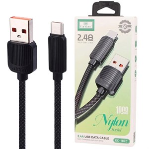 کابل تایپ سی ارلدام Earldom مدل EC-187C جریان 2.4 آمپر طول 1 متر
