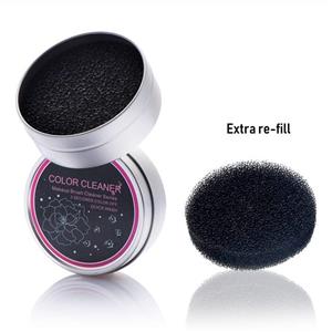 Zodaca Brush Color Removal Sponge, Clean Makeup Brushes Easily/Swiftly Switch To Next Color/Remove Shadow Color from Makeup Brushes 