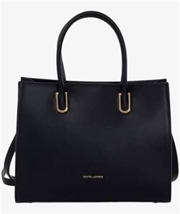 کیف دستی و دوشی زنانه چرم مصنوعی دسته دار دیوید جونز DAVIDJONES
