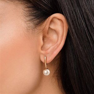گوشواره خطی مروارید ژوپینگ