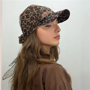 اسکارف نقاب دار توری پلنگی کد 80135