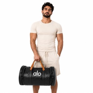 ساک ورزشی الو مدل SOU-65530 چرمی