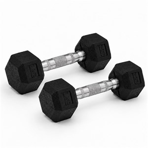 دمبل بدنسازی لاین اسپرت مدل Hexagon وزن 2.5 کیلو گرم بسته دو عددی