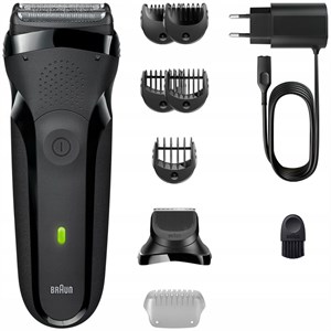 ریش تراش و ماشین اصلاح براون Braun مدل 300BT با 5 شانه