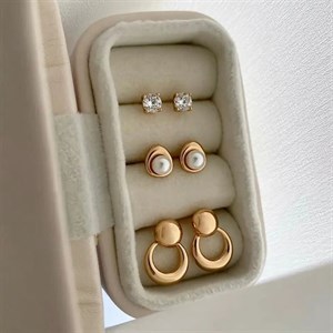 پک گوشواره میخی سه جفتی مینیمال ژوپینگ