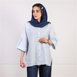 شومیز راه راه پاپیون