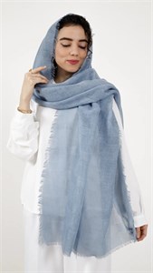 شال چهارخونه دور ریش