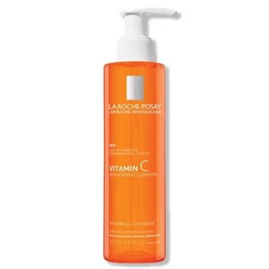 ژل شستشوی صورت روشن‌کننده و ضدلک لاروش پوزای حاوی ویتامین C و نیاسینامید مدل La Roche-Posay Vitamin C Brightening Cleanser