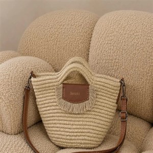 کیف دستی و دوشی کنفی برشکا کد 2135