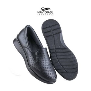 کفش چرم زنانه طبی مدل مهتاب کد 2054006