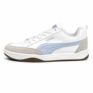 کفش کتانی بزرگ پا مدل پوما سفید آبی Puma