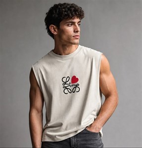 وست کرمی طرح Heart لش باکسی پنبه دو نخ ترند / اورجینال دیلم کد 8472
