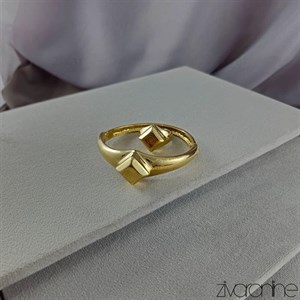ست دستبند و انگشتر زنانه مدل ورساچه طلایی 10523