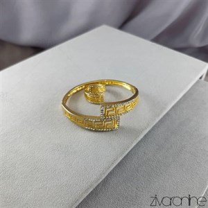ست دستبند و انگشتر زنانه طرح ورساچه 10518