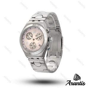 ساعت مچی سواچ کرنو تمام استیل صفحه سیلور مدل w-10673