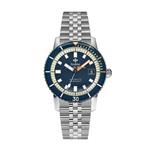 Zodiac Men's Super Seawolf Swiss-Automatic Watch with Stainless-Steel Strap, Silver, 20 (Model: ZO9266)