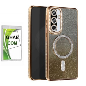 کاور قاب کام مدل NGSHI مناسب برای گوشی موبایل سامسونگ Galaxy A26 / Galaxy A26 5G - مشکی براق